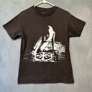 Disorder Skateboards T-Shirt Small Black White Graphic Skateboard Streetwear Tee